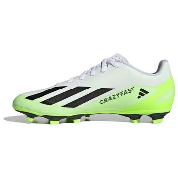 Кроссовки Adidas X Crazyfast.4 Футбольные бутсы Низкие Зеленый Черный Белый Унисекс