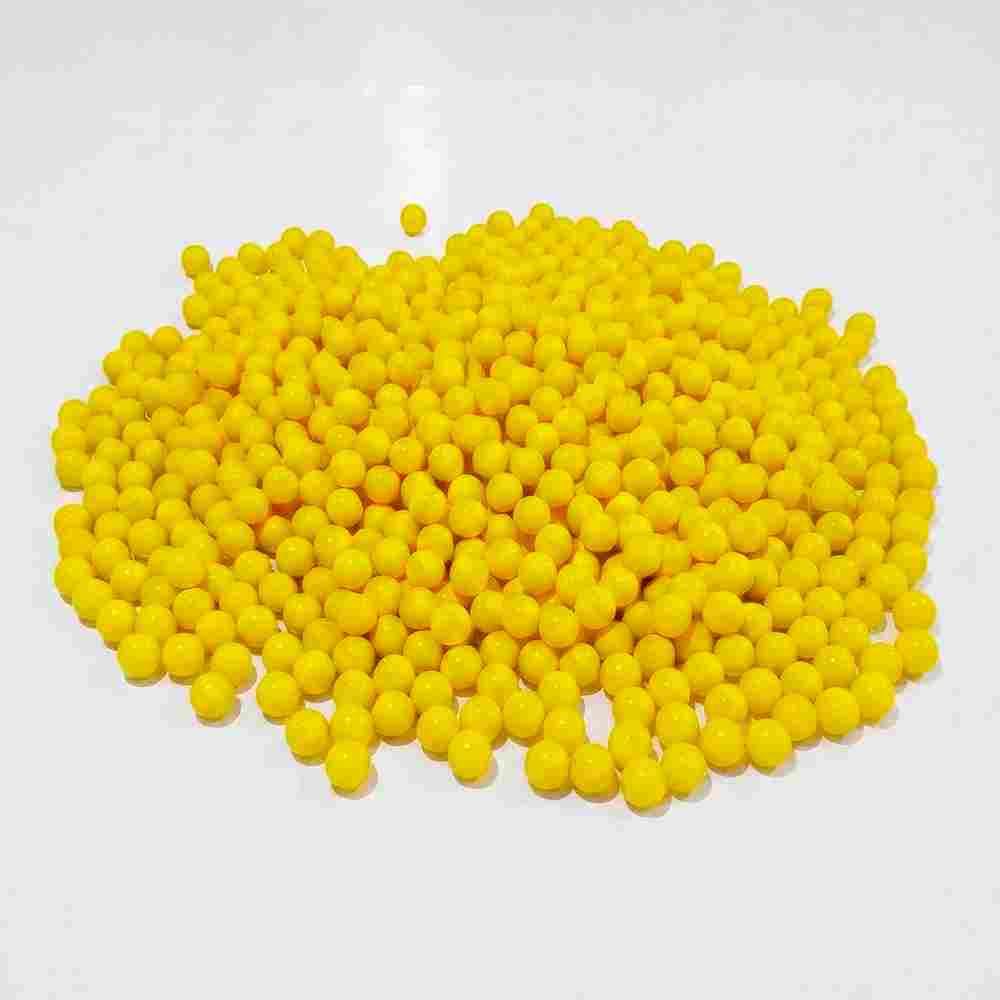 Шарики для сухого бассейна 7,5 см, жёлтые — для детских игровых зон, 490 штук