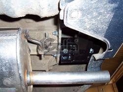 Фаркоп оцинкованный Galia H015A для Honda Civic универсал 1996-2000(паспорт и сертификат в комплекте)(без электрики)