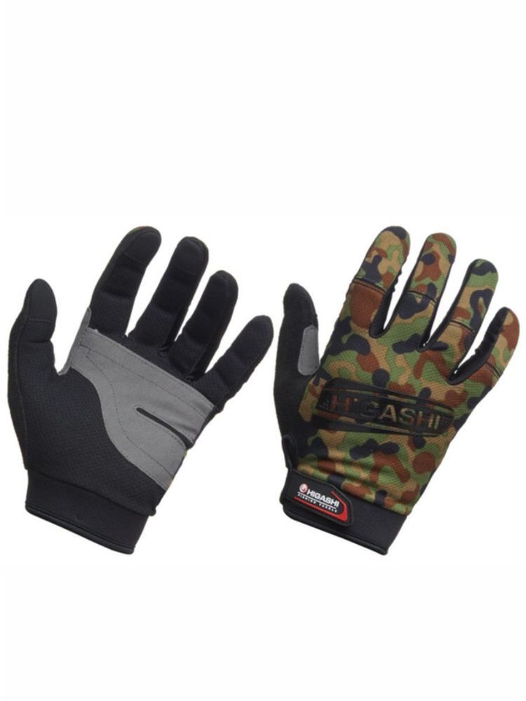 Перчатки для рыбалки HIGASHI CamoFox M
