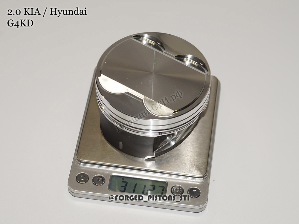 Поршни СТИ KIA, Hyundai 2,0 G4KD под кольца 1,2/1,2/2,0