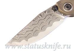 Нож CKF Sokosha One-Off (дамаск с травлением, желтый карбон)фотография - 3