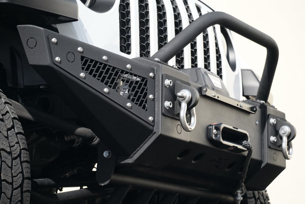 Бампер силовой передний BMS HUNTER для Jeep Gladiator JT 2018-2026