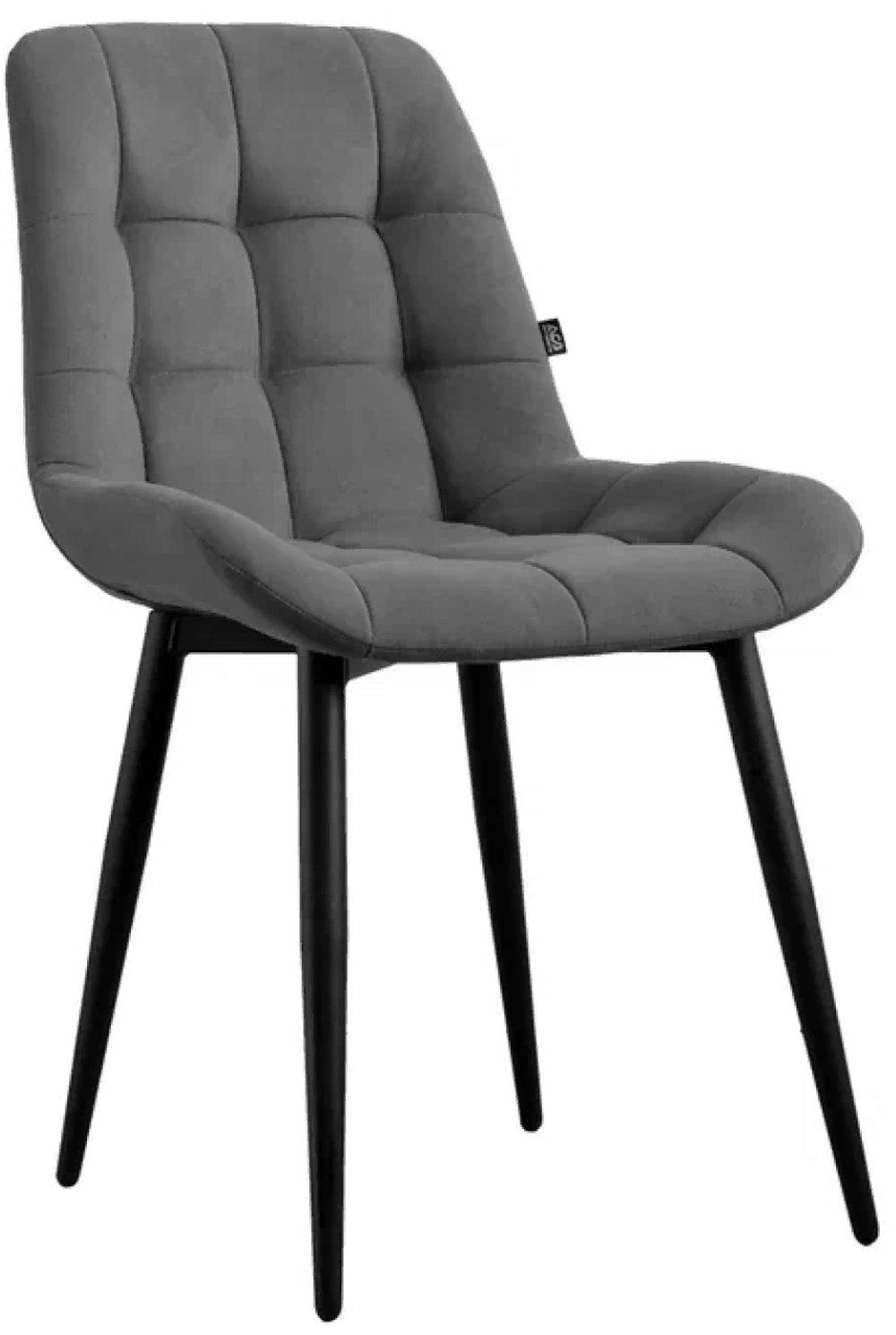 Стул «Президент NEW» смоки — мягкий стул в серо-дымчатом цвете