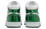 Jordan Air Jordan 1 High Golf "Pine Green" wear-resistant breathable high-top golf shoes for men and women with the same white and green