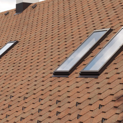 Черепица битумная гибкая Tegola BUSINESS UNICA VENETO Nocciola 418