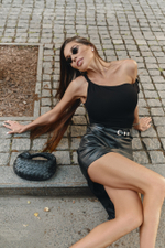 Боди с перекрутом bk