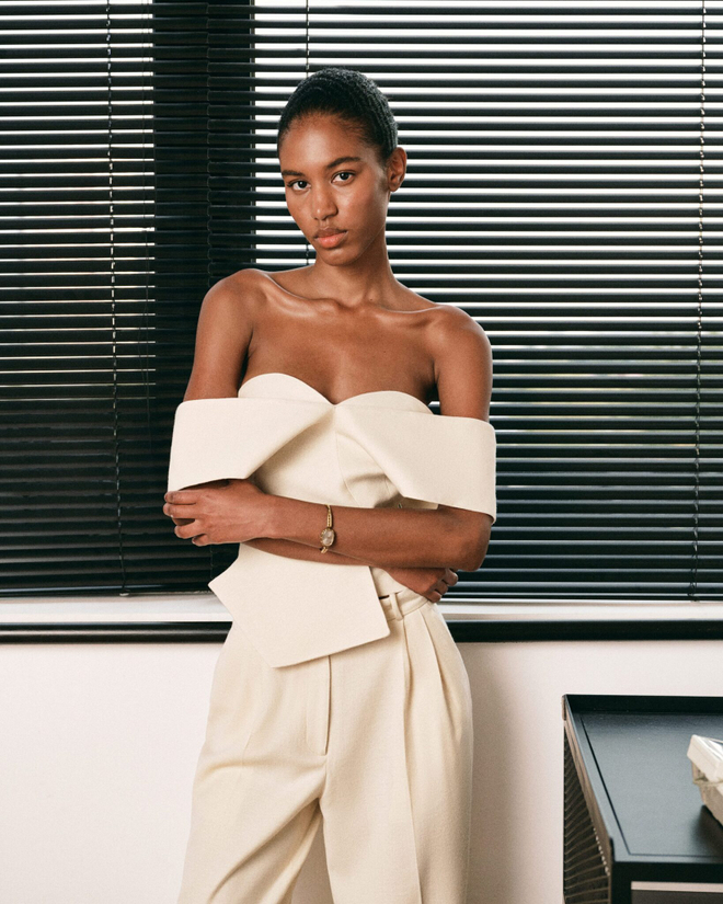 Топ из масляной шерсти