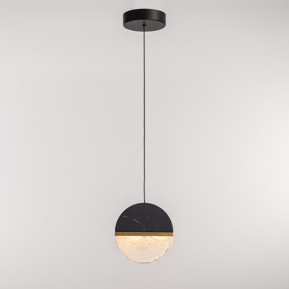 Подвесной светильник MD25030008-1A brass/black