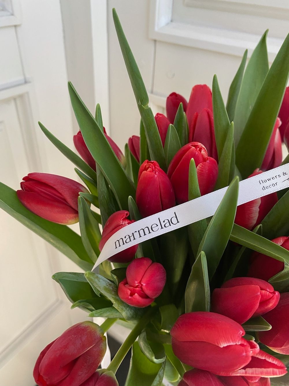 ОПТ тюльпан - классика КРАСНЫЙ