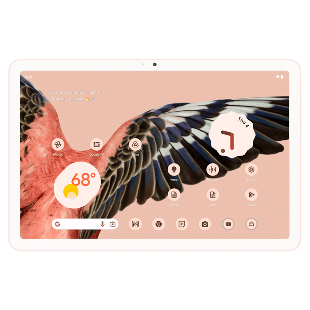 Планшет Google Pixel Tablet, 10.95", Wi-Fi, 8/256GB, Rose (Розовый)