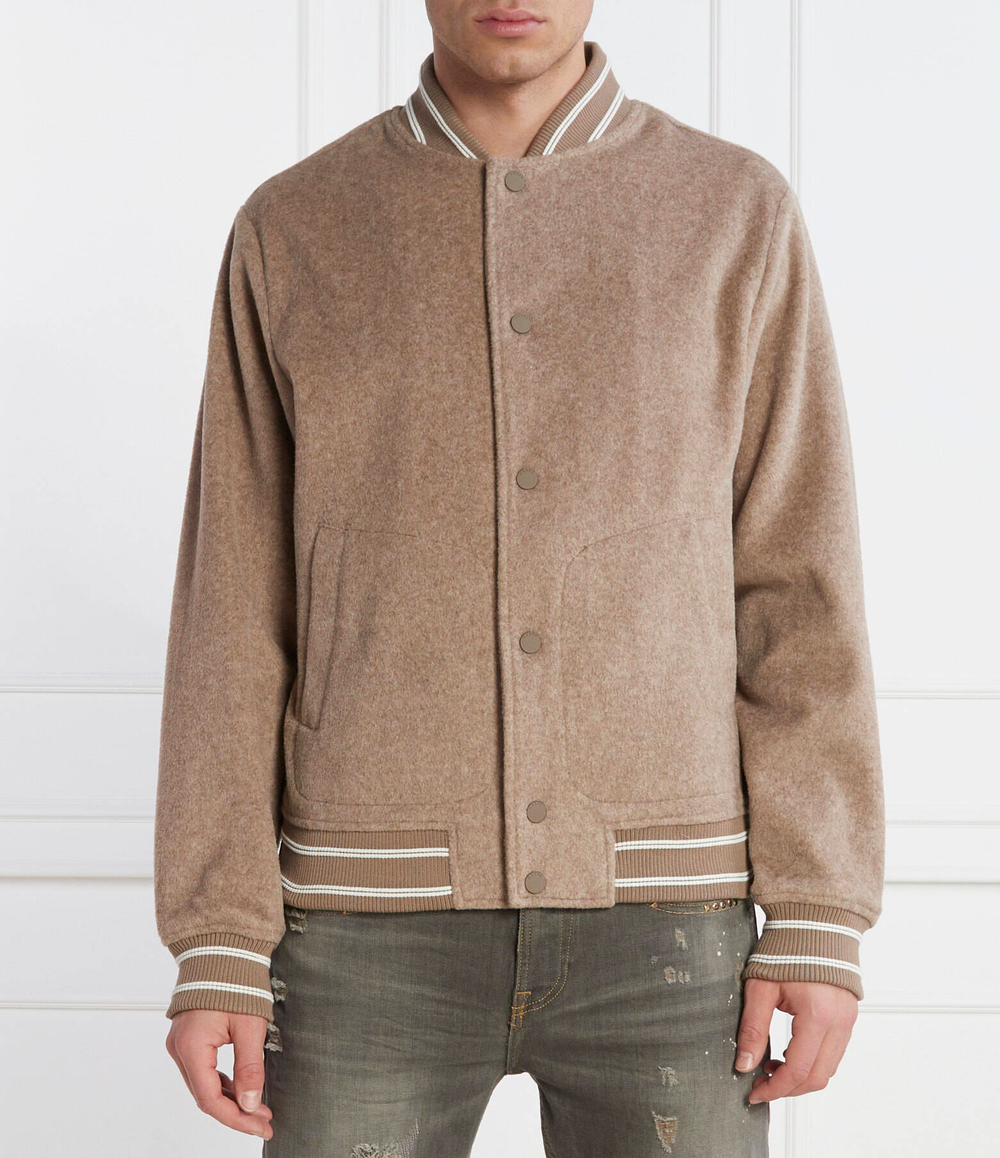 Куртка бомбер GUESS - бежевый(M4RL39 WFWS2)