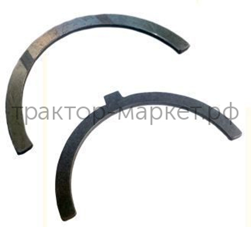 Вкладыши упорные верхнее и нижнее полукольцо TY290/295  Уралец/Синтай /Xingtai (компл. 2 шт)