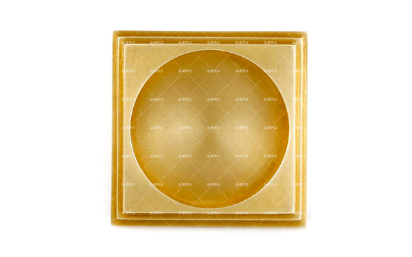 Ручка латунная Арт деко для откатных дверей