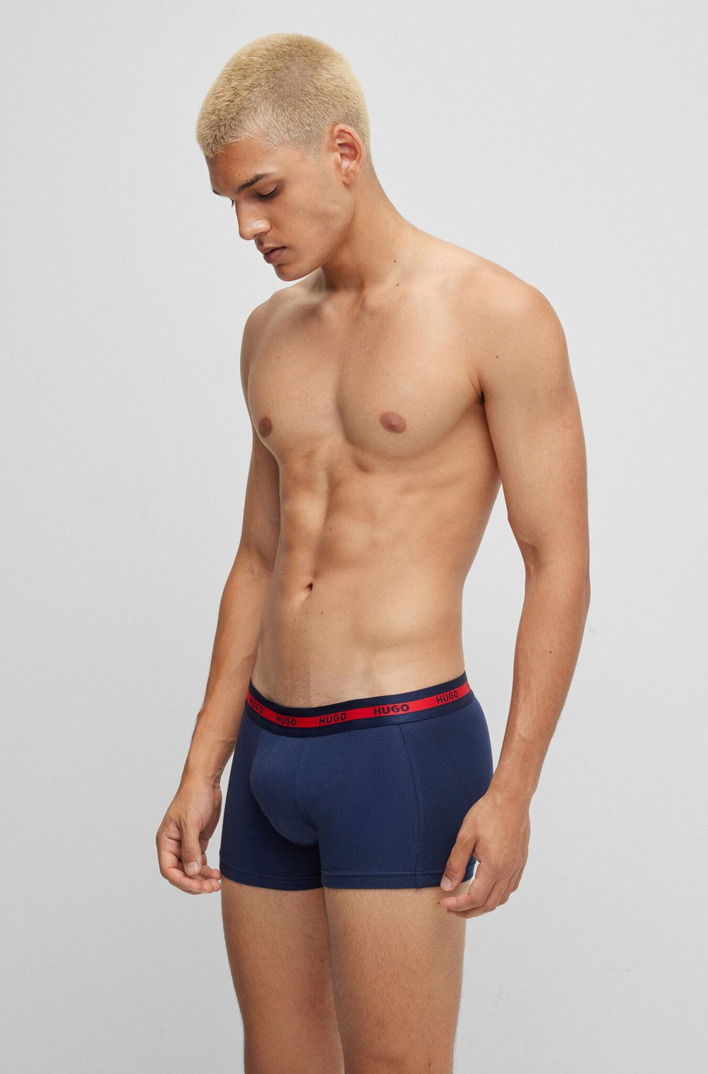 Трусы (набор 2 пары) мужские HUGO TRUNK TWIN PACK 10241873 01