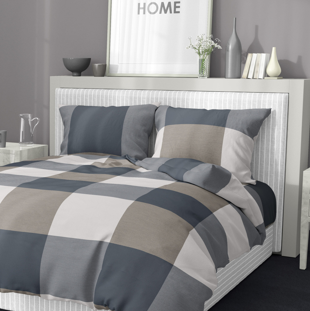 Комплект наволочек 50*70 см (2 шт.) SQUARE, 100% хлопок