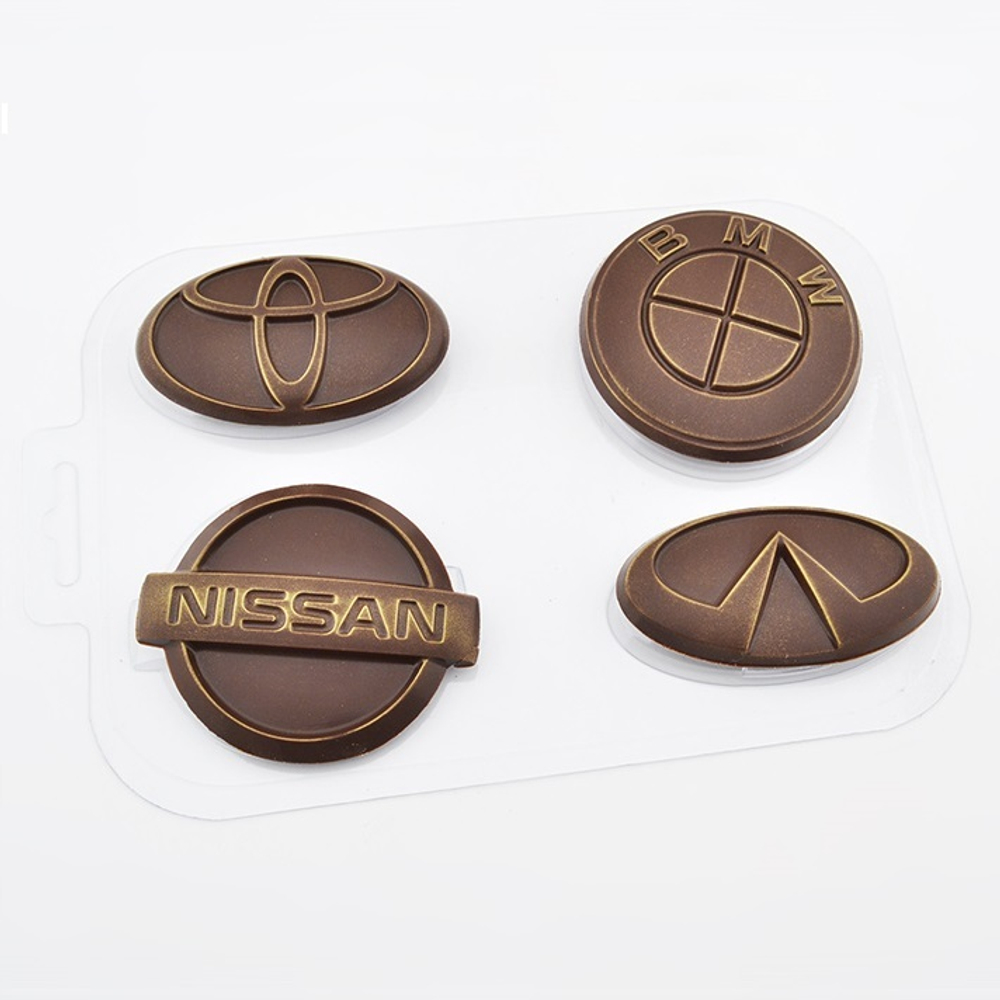 Пластиковая форма для шоколада "Авто"