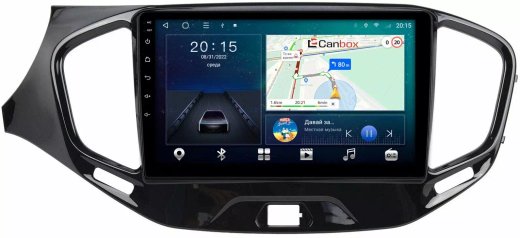 Магнитола для Lada Vesta 2015-2022, Vesta Cross - CanBox 9109/9109-1 Android 10, 8-ядер, SIM-слот