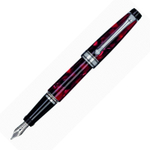 Перьевая ручка Aurora Optima Mini Variegated Burgundy CT, перо - F, в подарочной коробке