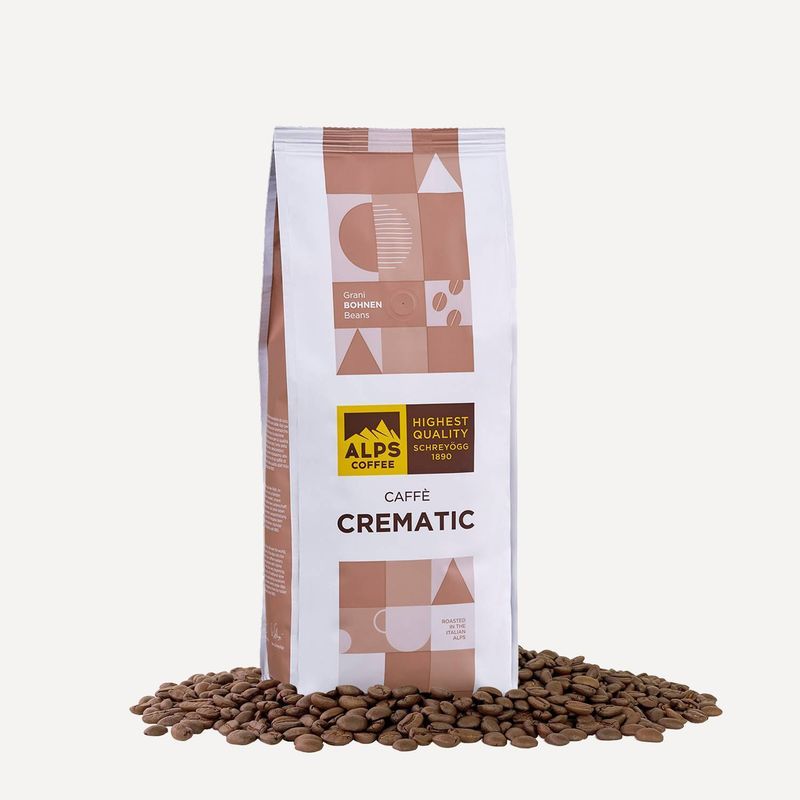 Кофе в зёрнах Alps Coffee Caffe Crematic, 500г