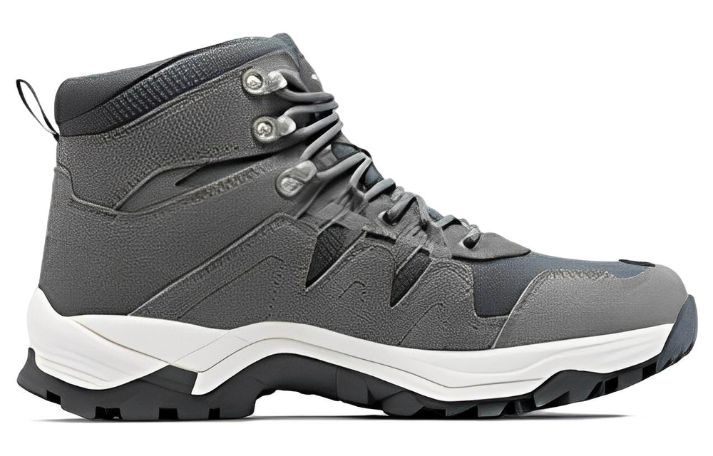 CAMEL Accumulated Mountain Slip Resistant Abrasion Resistant Cushioning High top Outdoor Shoes Men"s Dark Gray