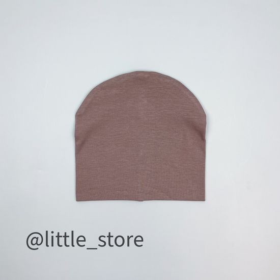 Шапка двухслойная "New one" Древесный дым