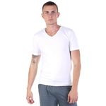 Мужская футболка белая набор 2в1 BUGATTI 50096/6061 110