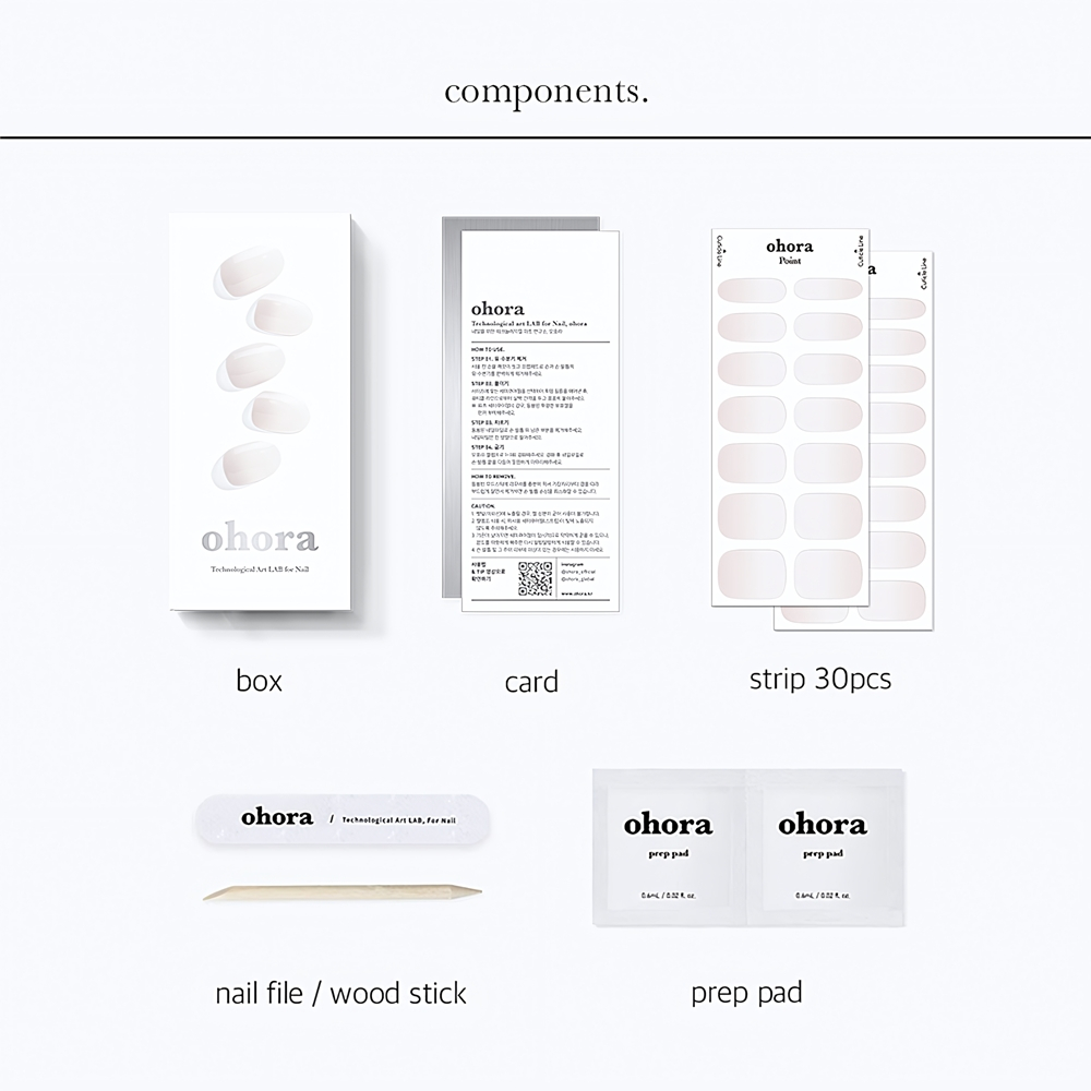 ohora Gel Nail Sticker N Veil - Наклейки на ногти оттенок ND-361, 1 szt.