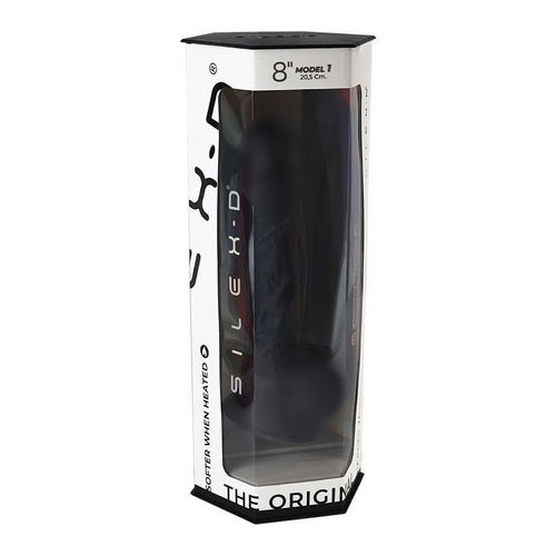 Черный фаллоимитатор SILEXD Model 1 - 20,5 см.