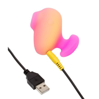 Бесконтактный клиторальный стимулятор Romp Kiss (Цвет: розовый)