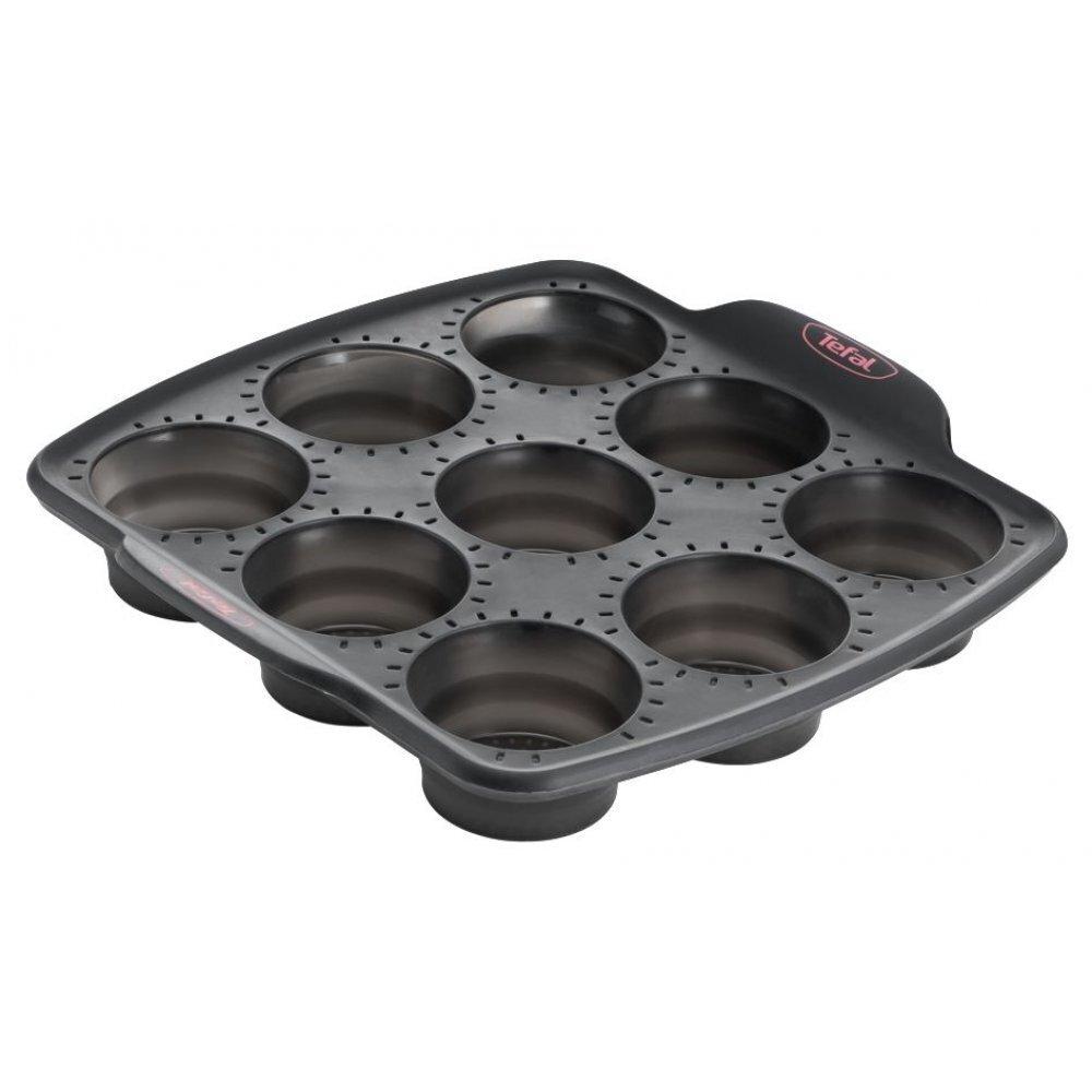 Форма силиконовая Tefal Crispybake на 9 мини-кексов J4174714