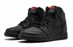 Кроссовки Jordan Air Jordan 1 Retro High Og Essentials Black (Женская размерная сетка)