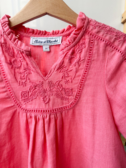 Льняное платье Tartine et Chocolat, 98