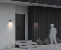 Уличный настенный светильник Outdoor O010WL-02B