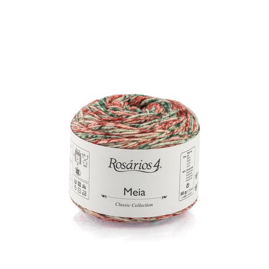 Пряжа ROSARIOS 4 Meia (70% меринос, 30% полиамид)
