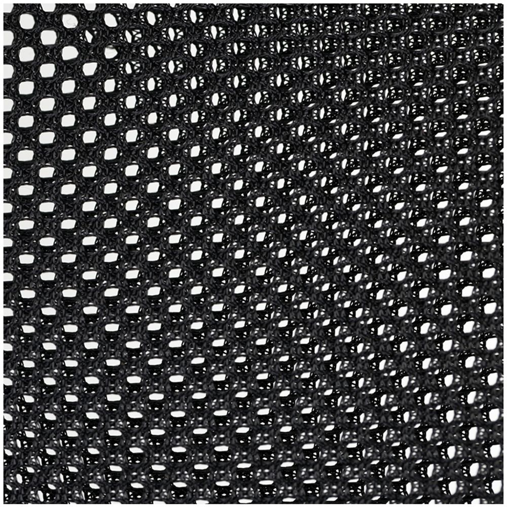 Кресло оператора Helmi HL-M09 "Instance", ткань/сетка черная, механизм качания, хром