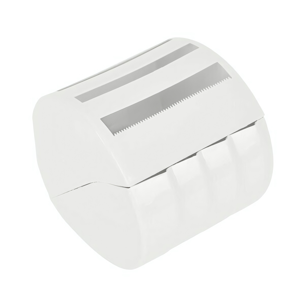 Держатель для туалетной бумаги Keeplex Regular 15,5х12,2х13,5см белое облако