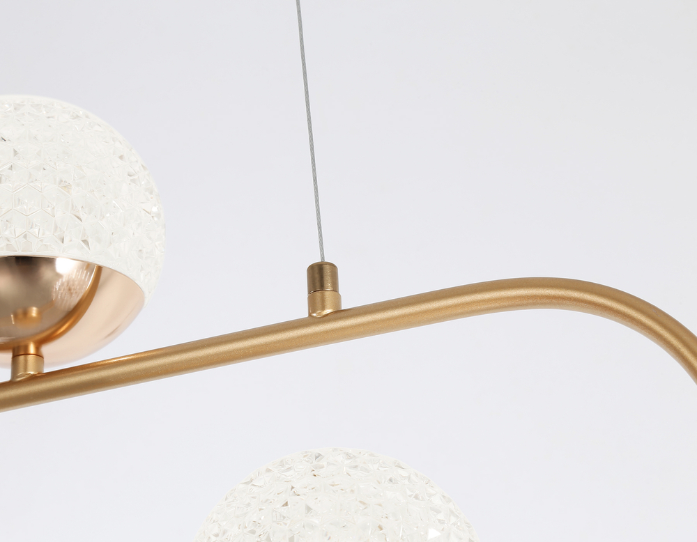 Светильник подвесной TR5433/5 GD золото G9/5 max 40W 780*110*1000