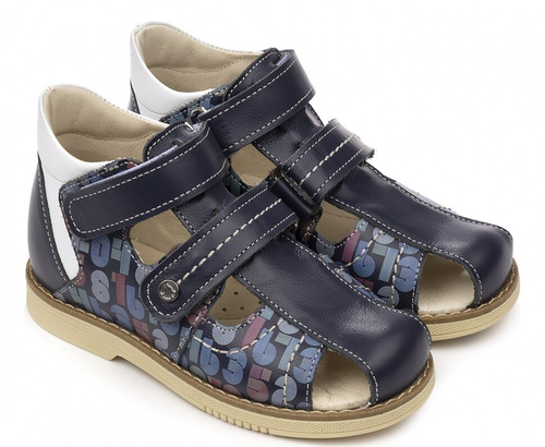 FT-26033.20-OL08О.03-32 Сандалии Tapiboo,ХОББИ синий/цифры