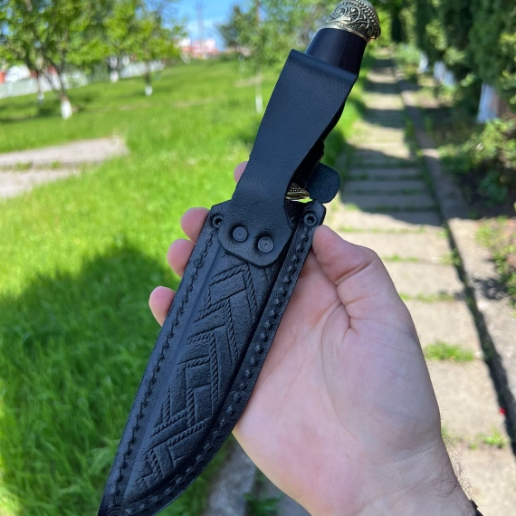 Нож туристический ковка кизлярский