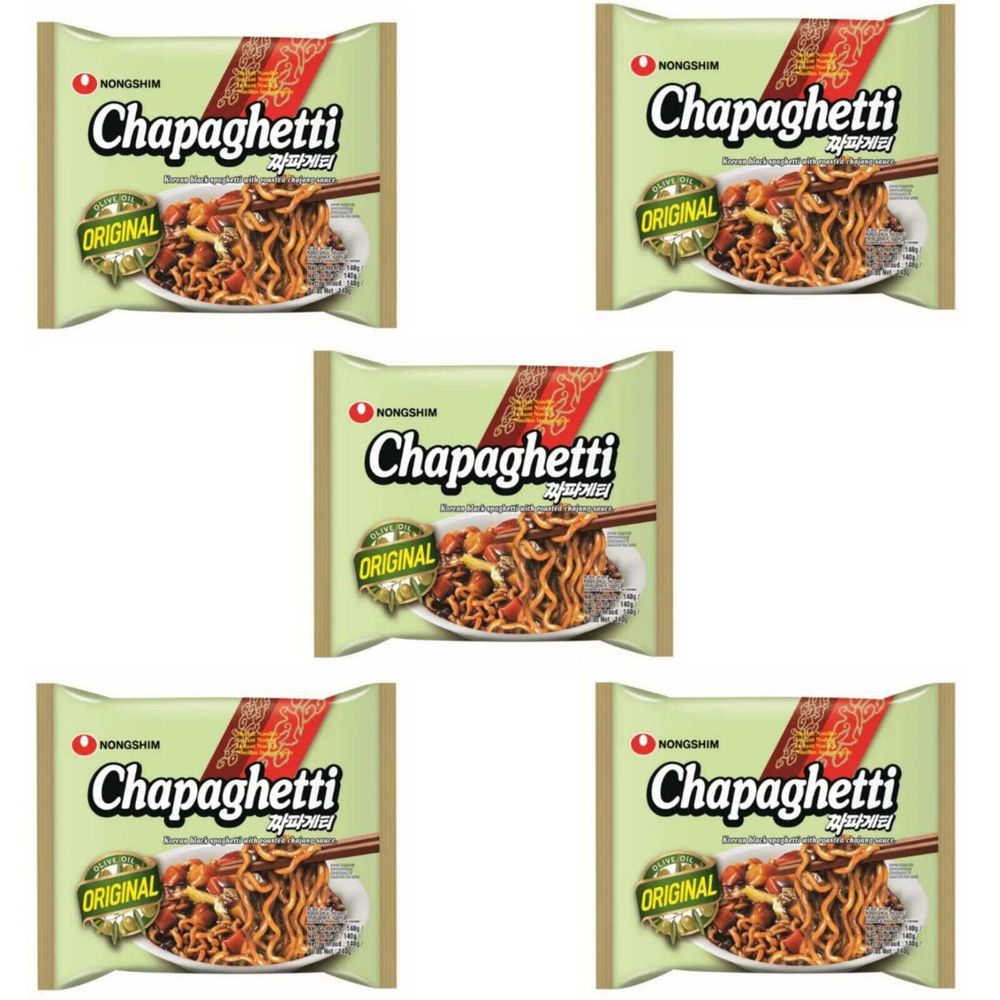 Лапша быстрого приготовления Nongshim Chapagetti 140 г, 5 шт