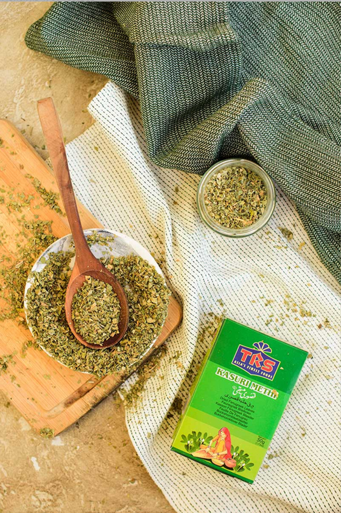 Cушенные листья пажитника TRS Dried Fenugreek Leaves, 50 г