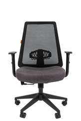 Офисное кресло Chairman 535 Россия LT ткань черный/серый