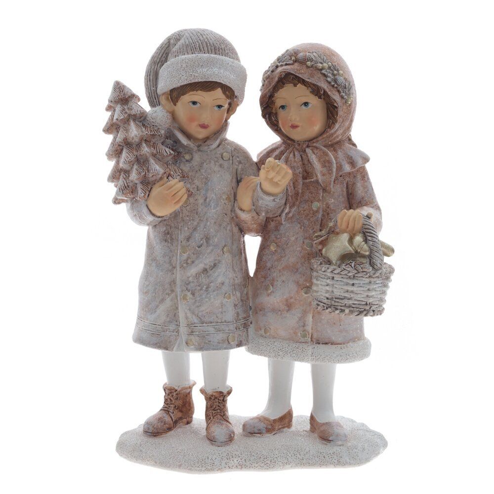 GAEM Фигурка декоративная "Дети", L12,5 W8 H19,5 см