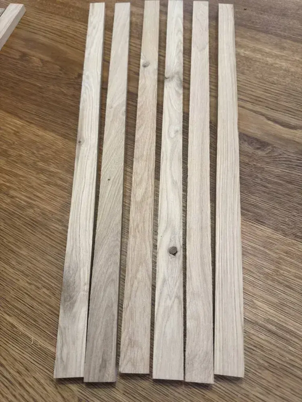 брусок деревянный дуб РУСТИК 21х10х470мм(20шт) для творчества, хобби и поделок