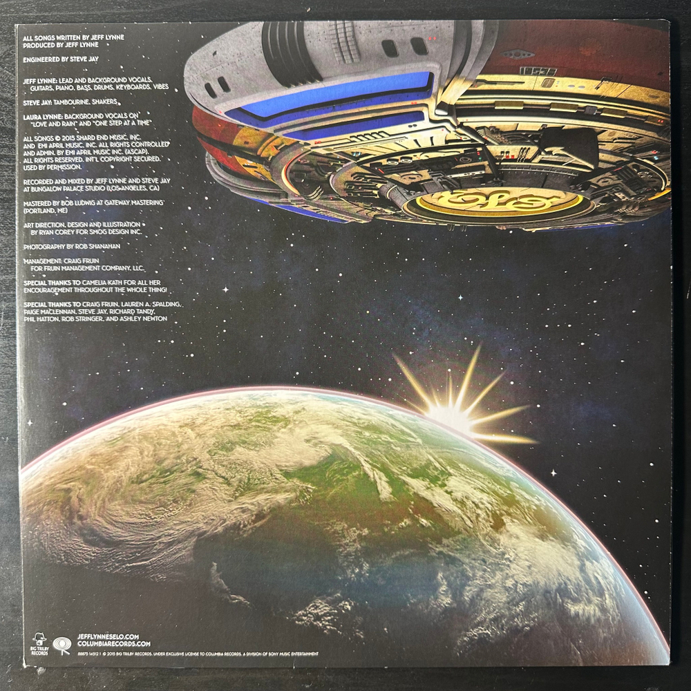 Jeff Lynne's ELO ‎– Alone In The Universe (Европа 2015г.)