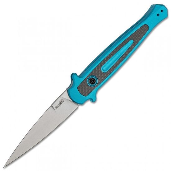 Складной нож Автоматический KERSHAW Launch 8 7150TEALSW c клинком из стали 154CM, рукоять алюминий