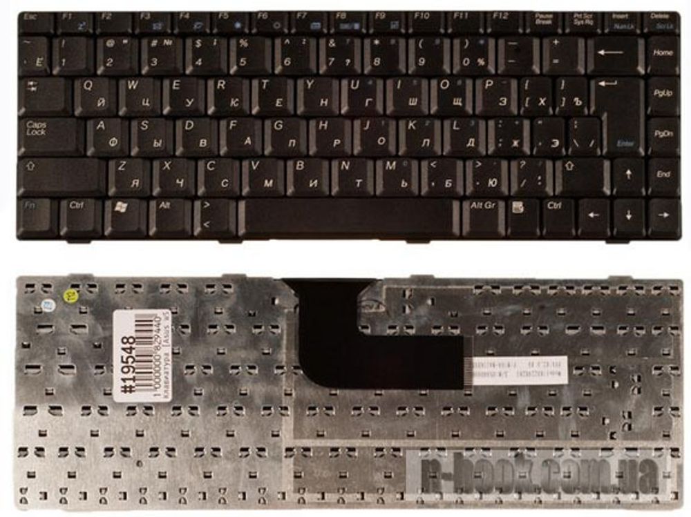 Клавиатура для ноутбука Asus W5 W5000 W5A W5F W6 W6A W6F W7 W7E W7F W7J W7S W7000 Z35 Z35A Z35F Z35H Z35L M9 R1 S7 A7000T W7000 T7 Series