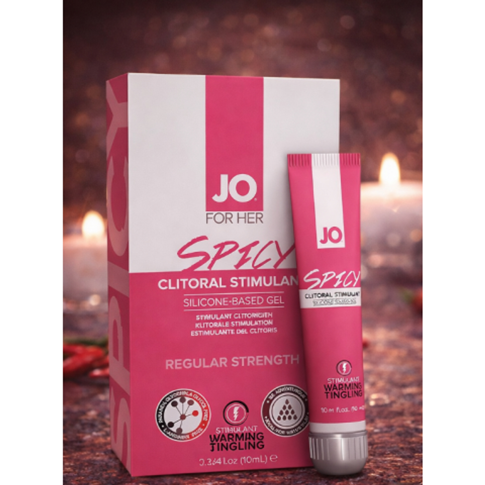 Возбуждающий гель для клитора / JO Spicy, 10 мл