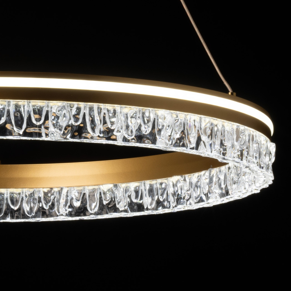 Подвесная светодиодная люстра De City Платлинг 119010101